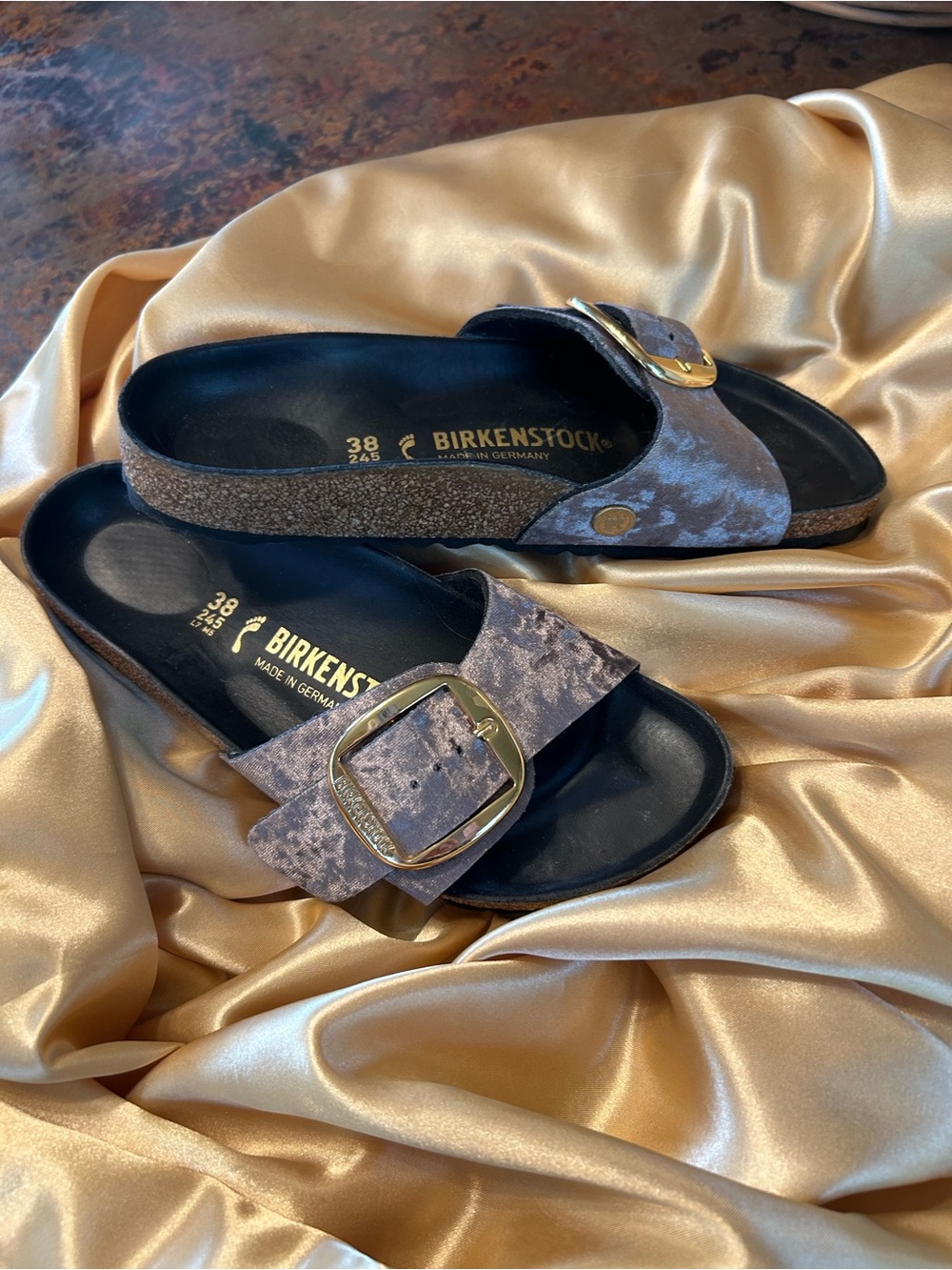 Brand new Birkenstock Madrid velvet - Picture 2 of 3
